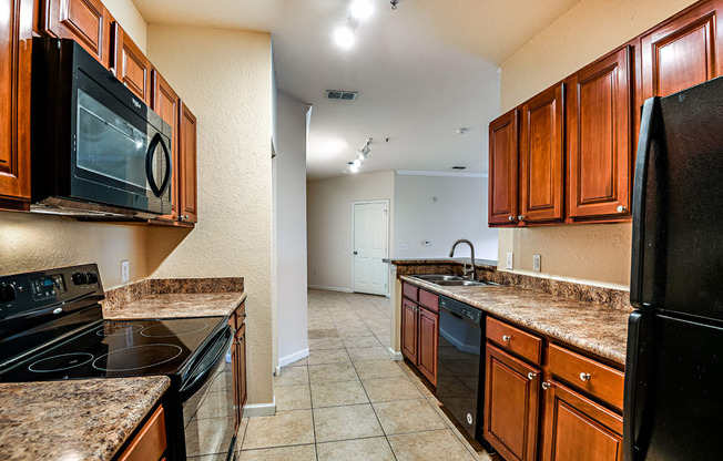 Fully Furnished Kitchen at Yacht Club, Florida