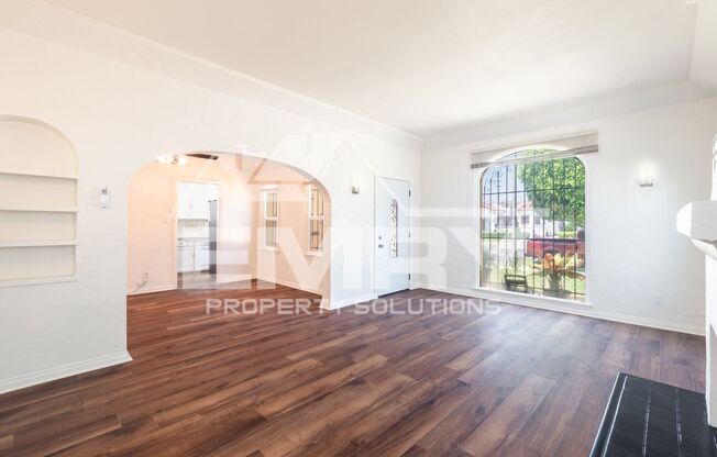 Remodeled 3 Bed 1 Bath Spanish-Style Gem for Rent