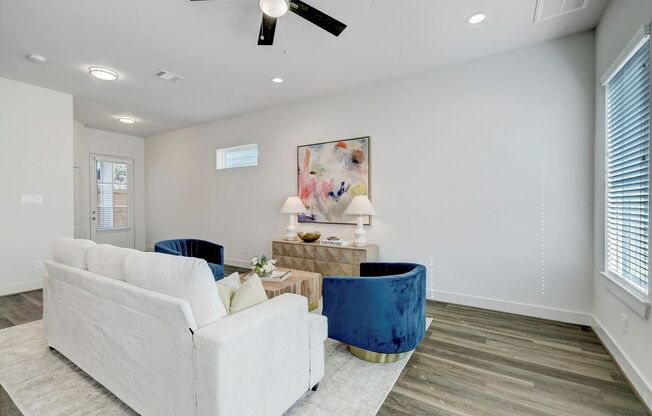Contemporary Comfort with Designer Finishes