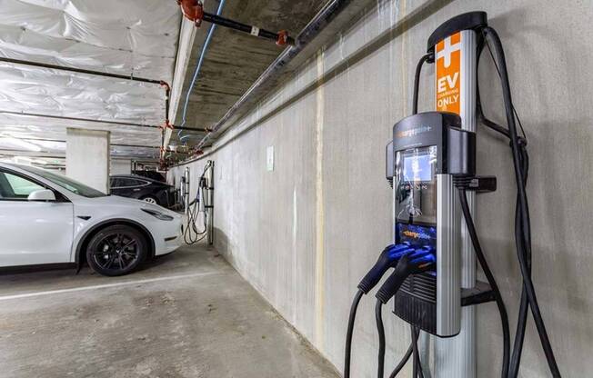 Electric Vehicle charging stations available