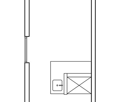 Studio, 1 bath, 508 sqft, $1,995, Unit 207-A