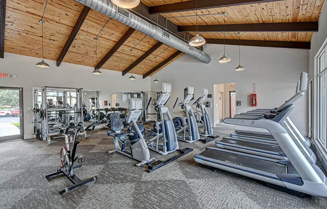 apartment fitness center Greenville, NC