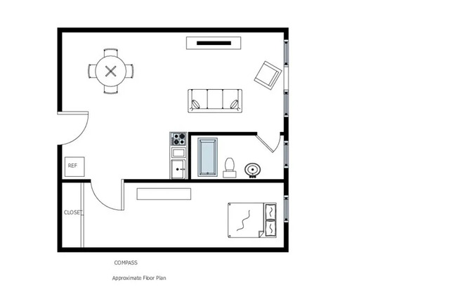 1 bed, 1 bath, $2,950, Unit 3C