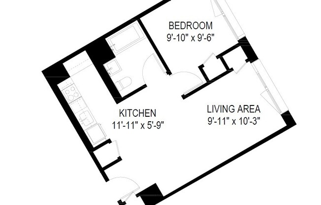 1 bed, 1 bath, $3,650, Unit 399
