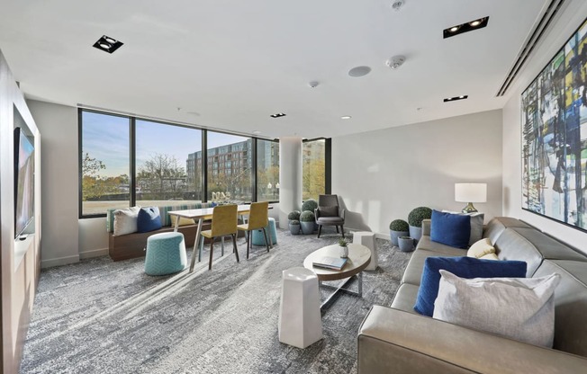 Resident Lounge Area at Aurora Apartments,  North Bethesda, MD 20852