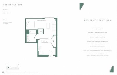 Studio, 1 bath, $2,920