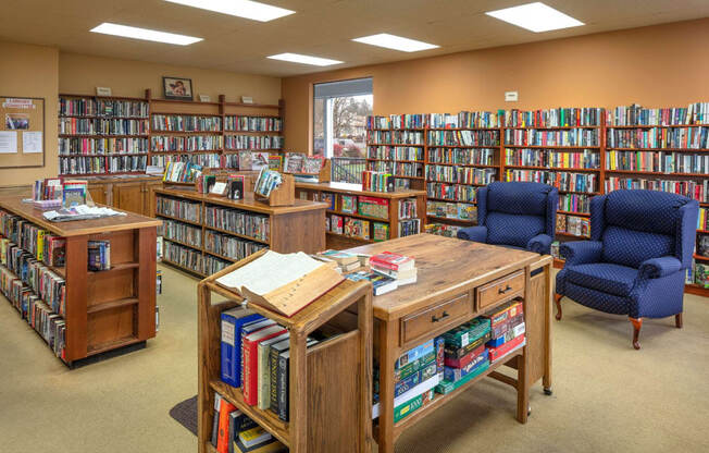 Summerfield clubhouse library at Summerfield, Tigard, 97224