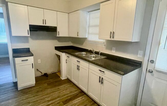 Newly renovated Ranch style 3 bedroom 1 bath home . Located near N. Graham St