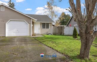 Move in Ready! Rambler duplex, 2 bed, 1 bath. North Thurston School District.