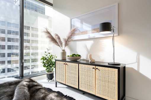 Master Bedroom at 220 Meridian, Indianapolis, IN 46204