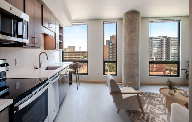 Studio, 1 bath, 539 sqft, $1,290, Unit 803