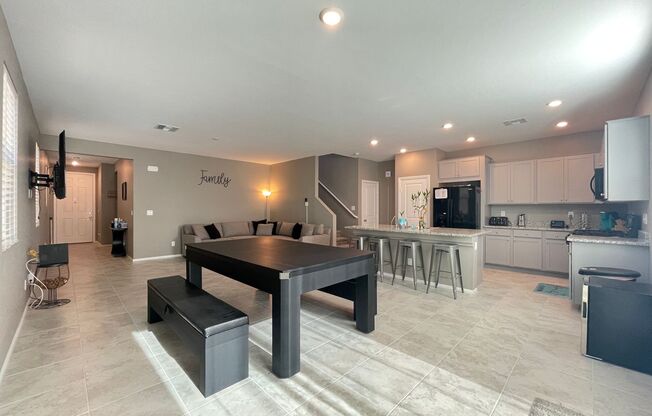 (Fully Furnished) 4 Bedroom + Loft,  3 Full Bath, Gated Community in SouthWest.