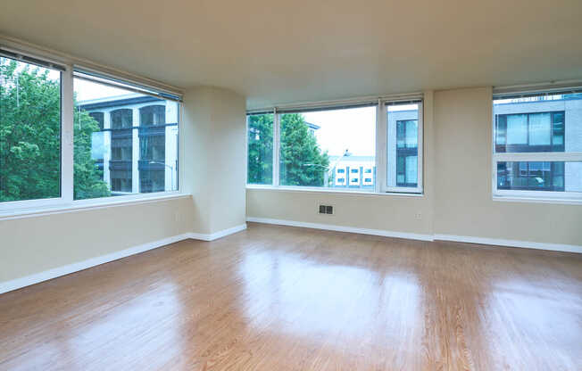 Living Room with Hard Surface Flooring