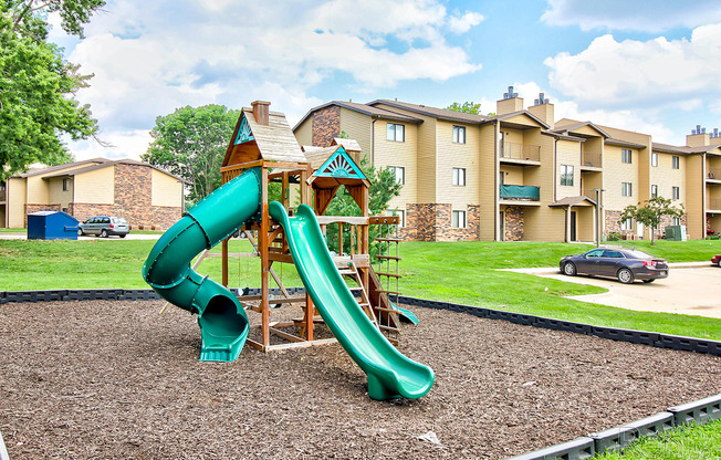 Playground at Oakwood Trail Apartments in Omaha, NE