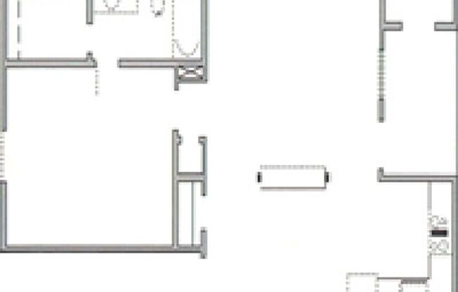 1 bed, 1 bath, 670 sqft, $899, Unit W-0307