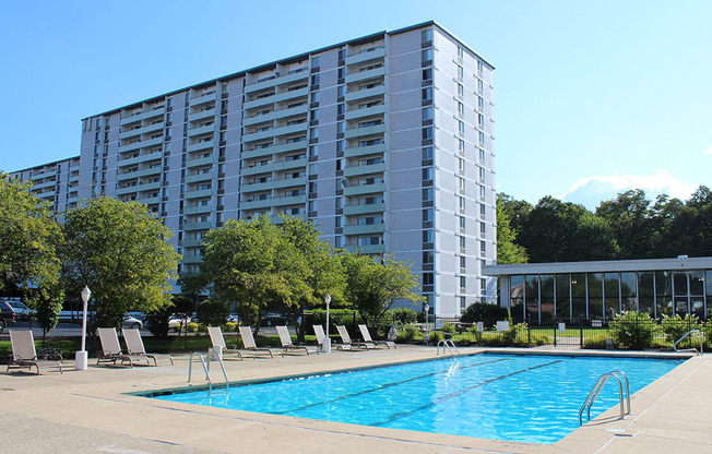 Outdoor Pool at Gates Mills Place, Mayfield Heights