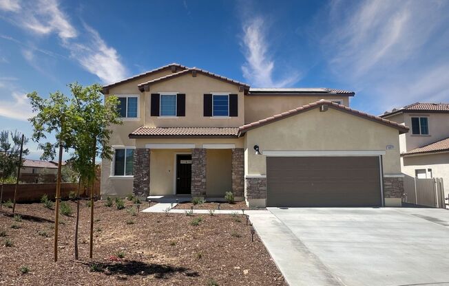 Newer Built Resort style gated community 4 bedroom home in Beaumont CA!