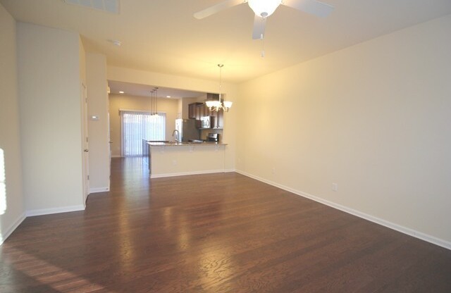2 Bedroom, 2.5 Bath Townhome in Thompson Ridge with new LVP flooring downstairs.