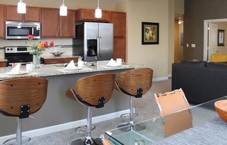 Custom Cabinets at Residences At 1717, Ohio