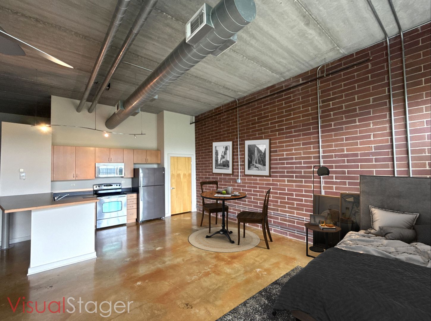 Studio Unit in 626 N Graham Street community