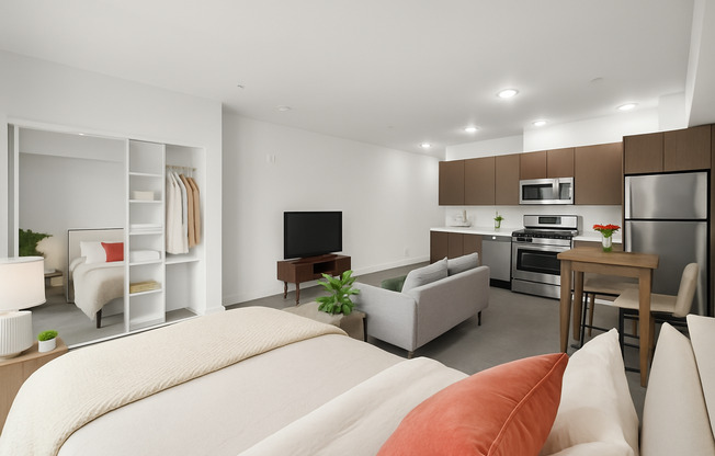 Studio, 1 bath, 500 sqft, $1,695, Unit 509