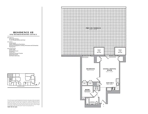 Studio, 1 bath, $4,250, Unit 1H-CATON