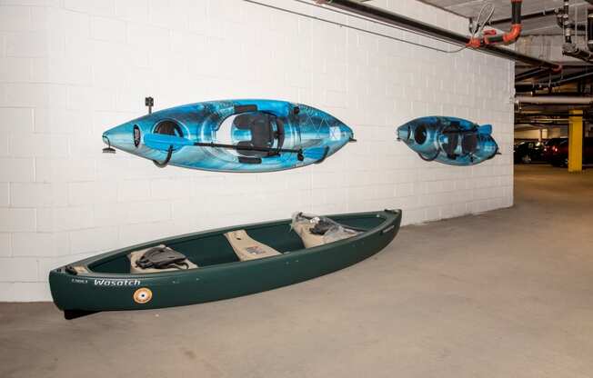 Community Kayak and Canoe Share Program at Overlook on the Creek, Minnesota, 55305