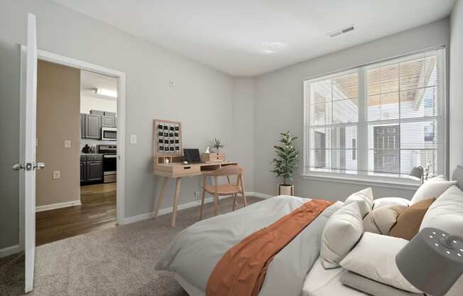 Gorgeous Bedroom at MetroPlace at Town Center, Maryland