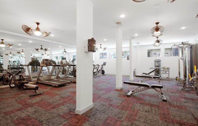 Resident fitness center