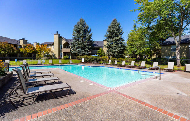 Resort style pool at Overlook at Murrayhill, Beaverton, 97007