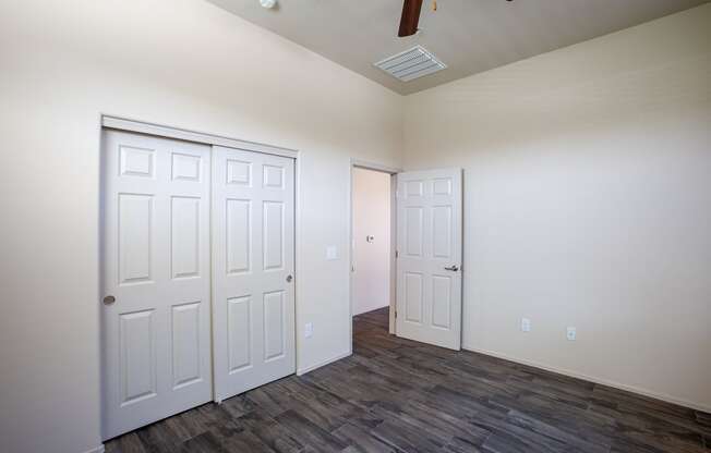 Bedroom at Sabino Vista Apartments in Tucson Arizona