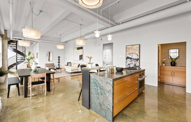 1BR/1BA PENTHOUSE! Enormous Private Roof Deck! Laundry! Parking Available! PROGRESSIVE