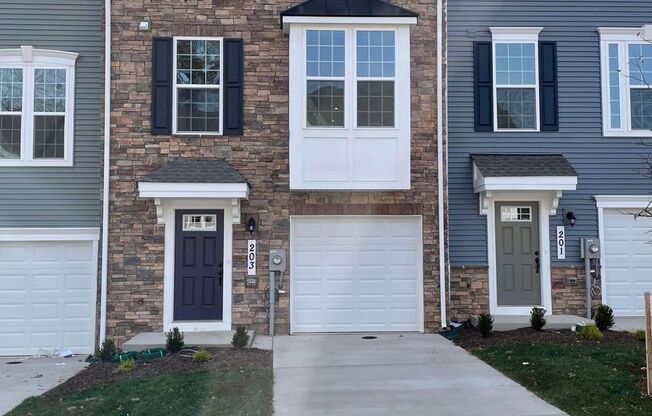 Gorgeous 3 level townhome with garage