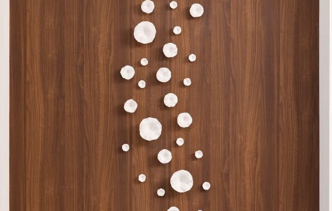 Wall Decor in Lobby Area at The Hill Apartments, Minnesota