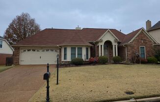 Beautiful Three-Bedroom Home in Southeast Memphis with a 2 car garage