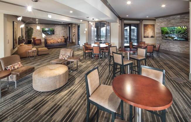 Clubroom Interior | Apartments in Atlanta, GA | Overton Rise