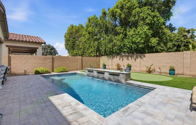 Exceptional Gilbert Home with Resort-Style Backyard, Private Pool, Putting Green & Built-In BBQ!