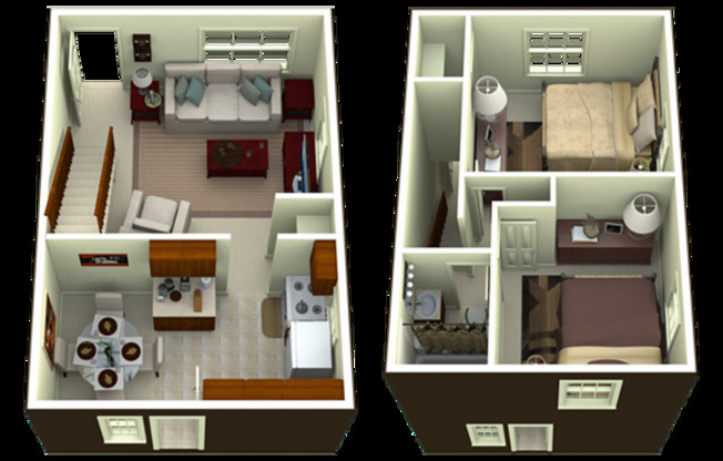 2 beds, 1 bath, 1,092 sqft, $1,975