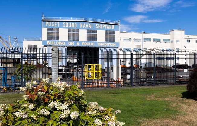 The Puget Sound Naval Shipyard is a proud tradition at Spyglass Hill Apartments, Bremerton, 98337