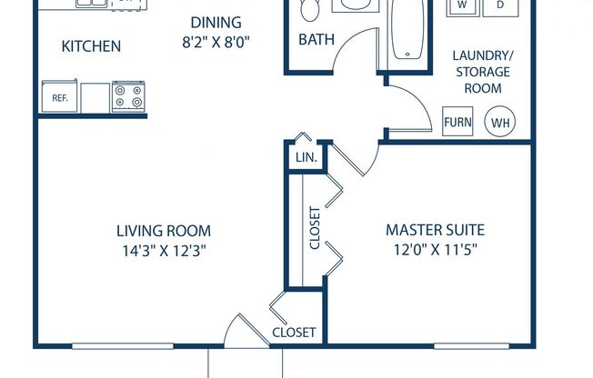 1 bed, 1 bath, 660 sqft, $1,269, Unit 24-1468