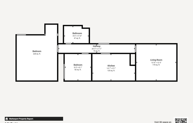 2 beds, 1 bath, 750 sqft, $2,600, Unit 1