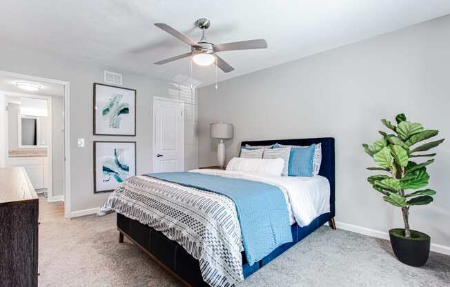 Spacious bedroom at Barcelo at East Cobb, Marietta, GA, 30067