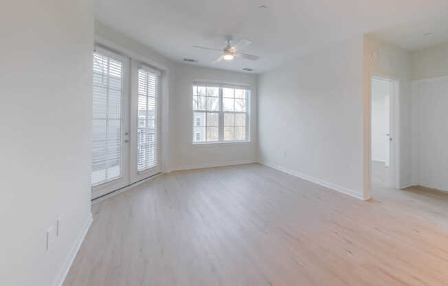 Living Room with Hard Surface Flooring