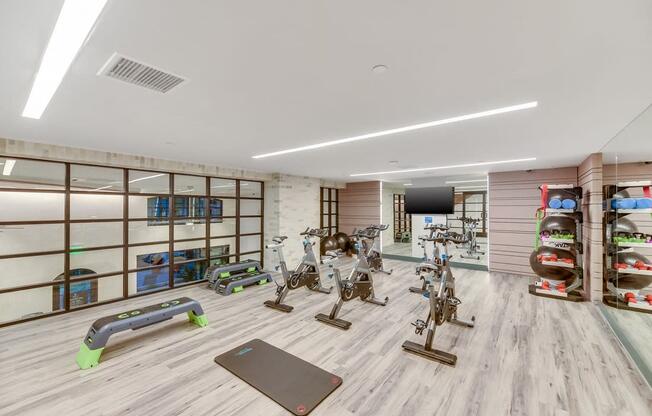 fitness center