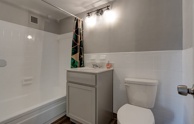 Bathroom With Bathtub at Admiral Place, Maryland