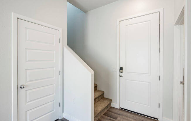 Entry and stairway