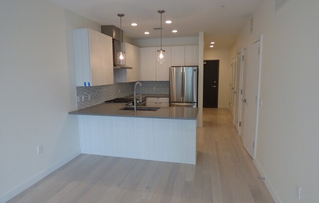 $0 DEPOSIT OPTION!! GORGEOUS PLATT PARK 2 BED CONDO, GARAGE PARKING, HUGE PATIO, ON BROADWAY, 2 BATHS! BIKE STORAGE!