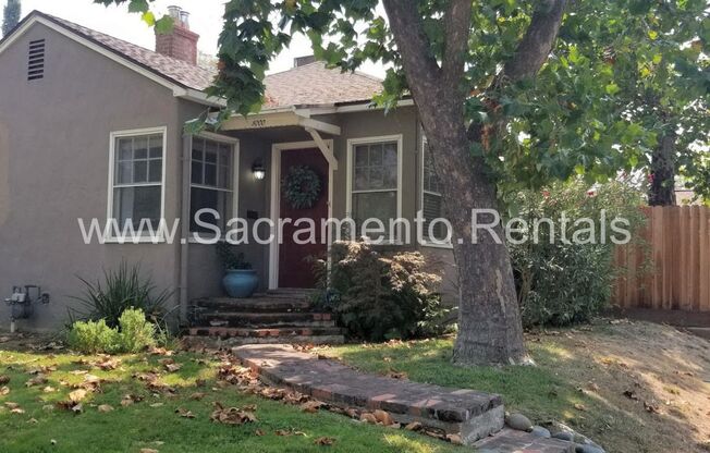 Charming 2bd/2ba Tahoe Park Home with 1 Car Garage