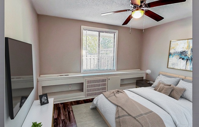 Relax in cozy bedrooms that offer plenty of storage and natural light, creating a perfect retreat at the end of the day.