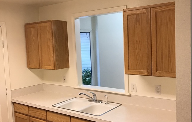 2 bedrooms 1.5 bathroom with large living room, large kitchen PLUS 1 car garage. Bedrooms are huge